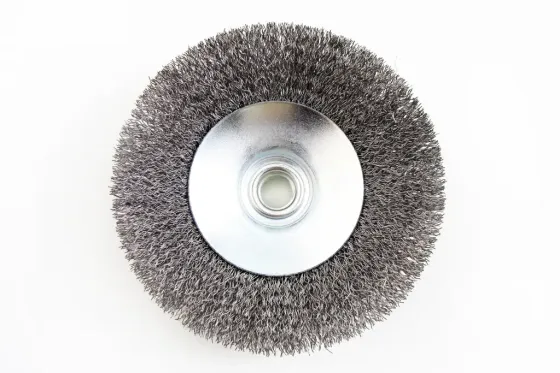 Щітка для УШМ конусна Intertool китова дрота 125ммм Вінниця