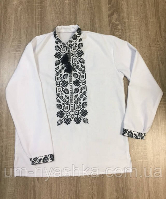 Мужская льняная вышиванка Всеволод2 Кривой Рог - изображение 6