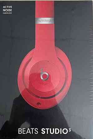 Наушники: Beats Studio 3 Wireless OverEar Headphones Red ( MX412MQD02) Нові Харьков