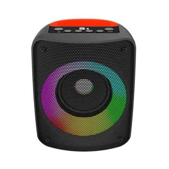 Музична портативна Bluetooth колонка S3 15Вт, 80дБ, з підтримкою USB, AUX-входу та потужним звуком Київ