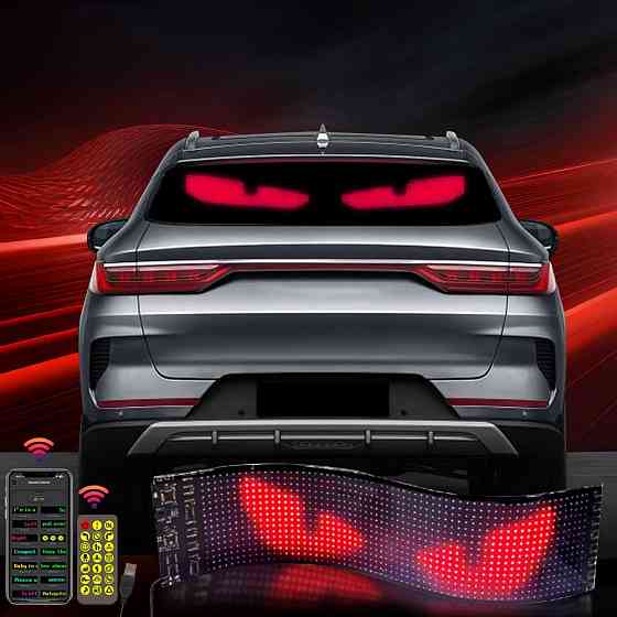 Світлодіодна LED панель для авто 64х20,USB+пульт SBR Київ