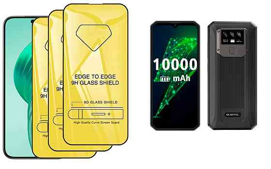 Захисне скло DefenzoGlass для Oukitel K15 Plus, Oukitel K15 Pro – подвійна міцність Київ