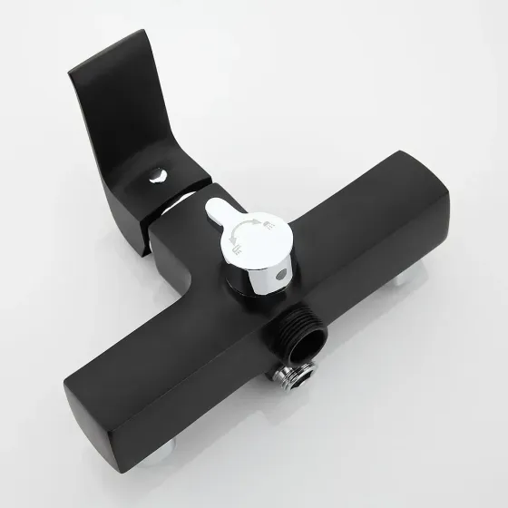 Змішувач для ванни з душовим гарнітуром GAPPO Aventador G2250 чорний Київ