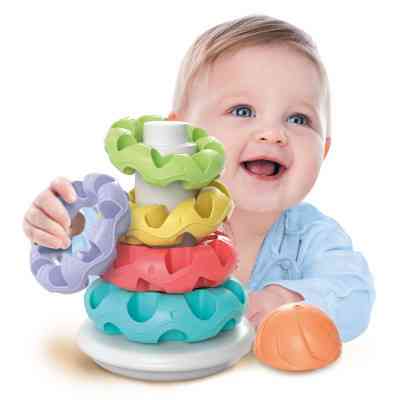 Развивающая игрушка Clementoni пирамидка Stacking Rings (17103) Винница