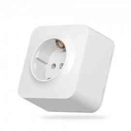 BINERA білий Розетка зовнішня 1-а із заземленням Videx Житомир