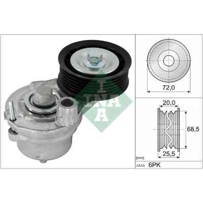 Натяжитель ремня с роликом INA 534 0703 10 Винница