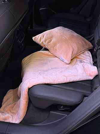 Ecotton Набір для подорожі Ecotton 2 в 1 Подушка 40х40 плед 110х140 рожевий Коломия