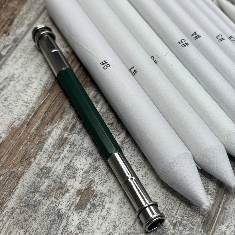 Набір інструментів для растушовки малюнка 25 предметів, художній, пензлі та аплікатори Київ - фото 5