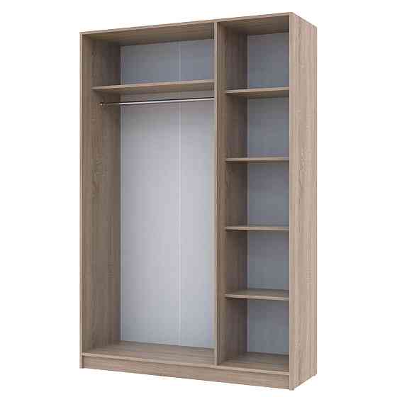 Шафа розпашна для одягу Doros Промо 135х48х204 см Дуб сонома (DRS-011203) Львів