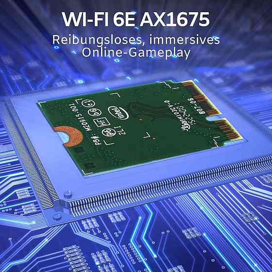 Адаптер Wi‑Fi Intel AX210.NGWG.NVX зелёный Wi‑Fi 6E 2x2 1675 PCIe Bluetooth 5.3 2.4/5/6 ГГц OFDMA MU‑MIMO Киев
