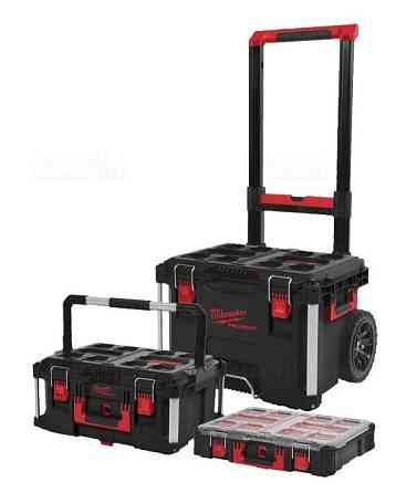 Візок на коліщатах з ящиками для інструментів (транспортувальний комплект) MILWAUKEE PACKOUT 4932499041 Одесса