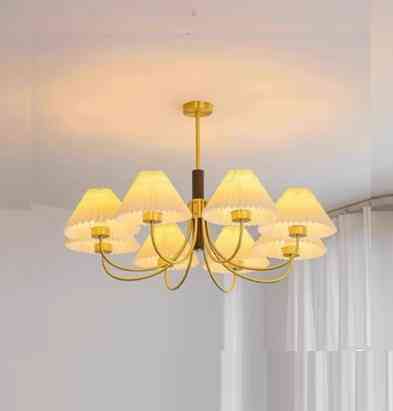 Светодиодная люстра Звон 6006 (Золотая) на 8 плафонов Киев