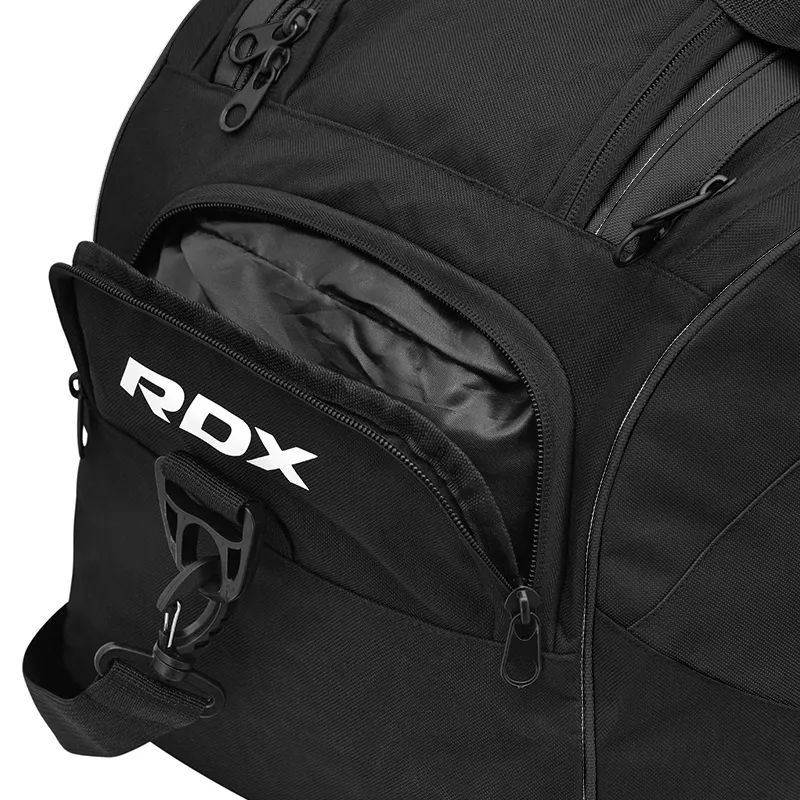 Спортивна сумка RDX R1 Duffel Bag with Backpack Straps Black/White Каменское - изображение 10