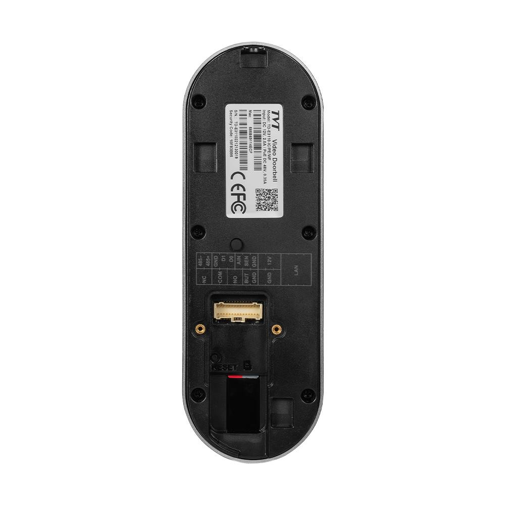 IP-відеопанель з WiFi 2Mp TVT TD-E3110-IC/PE/WF з детекцією облич та зчитувачем Mifare (82-00401) Київ - фото 9