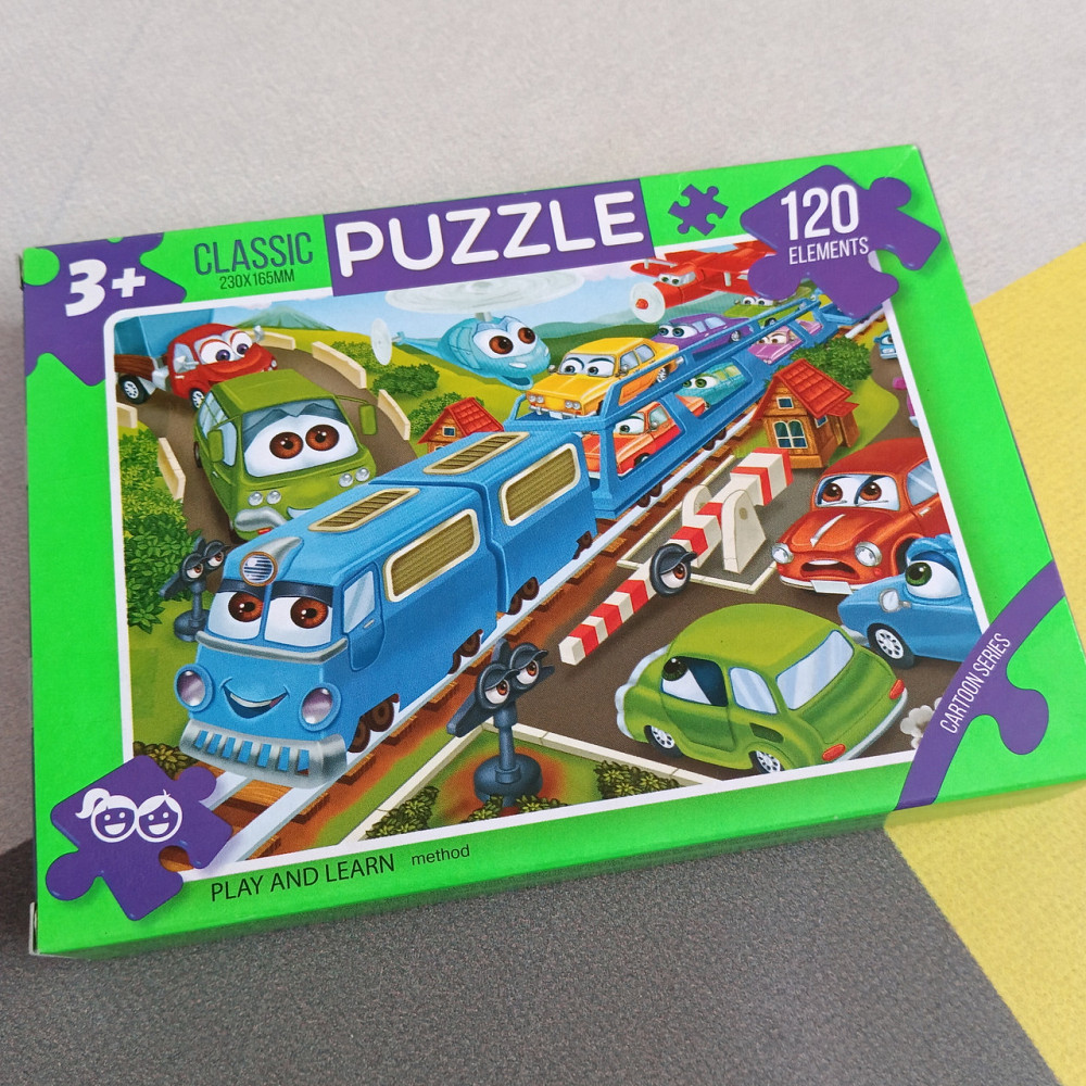 Пазлы транспорт, 120 элементов Danko Киев - изображение 1