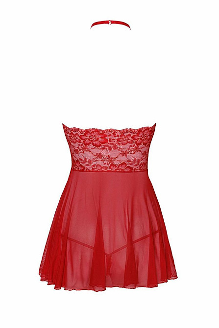 Бебі-дол Kissable Sexy Kiss Babydoll Red L/XL Sex Aura Київ - фото 7