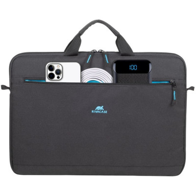 Сумка для ноутбука RivaCase 15.6&quot; 5516 Gremio Black (5516Black) Вінниця - фото 4