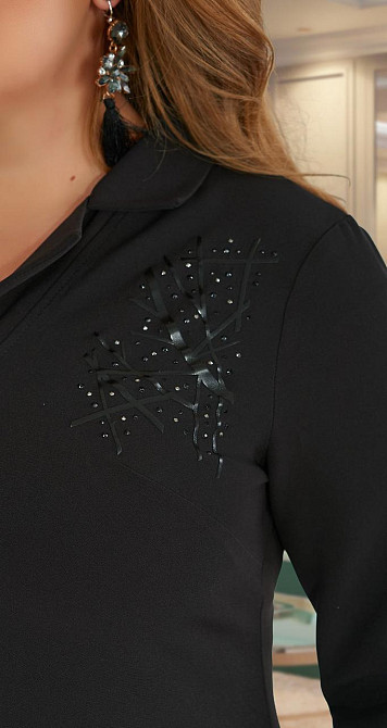 Стильне плаття з декором великого розміру (48) Київ - фото 4