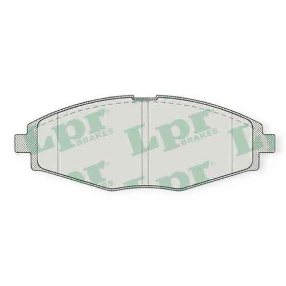 Колодки гальмівні Lanos, Chery QQ, Matiz, Forza передні (українське складання) LPR Мукачево