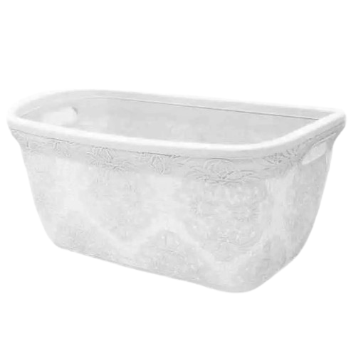 Кошик для білизни 51,5*35,5*25,5см б/кришки білий Lace ELIF Житомир