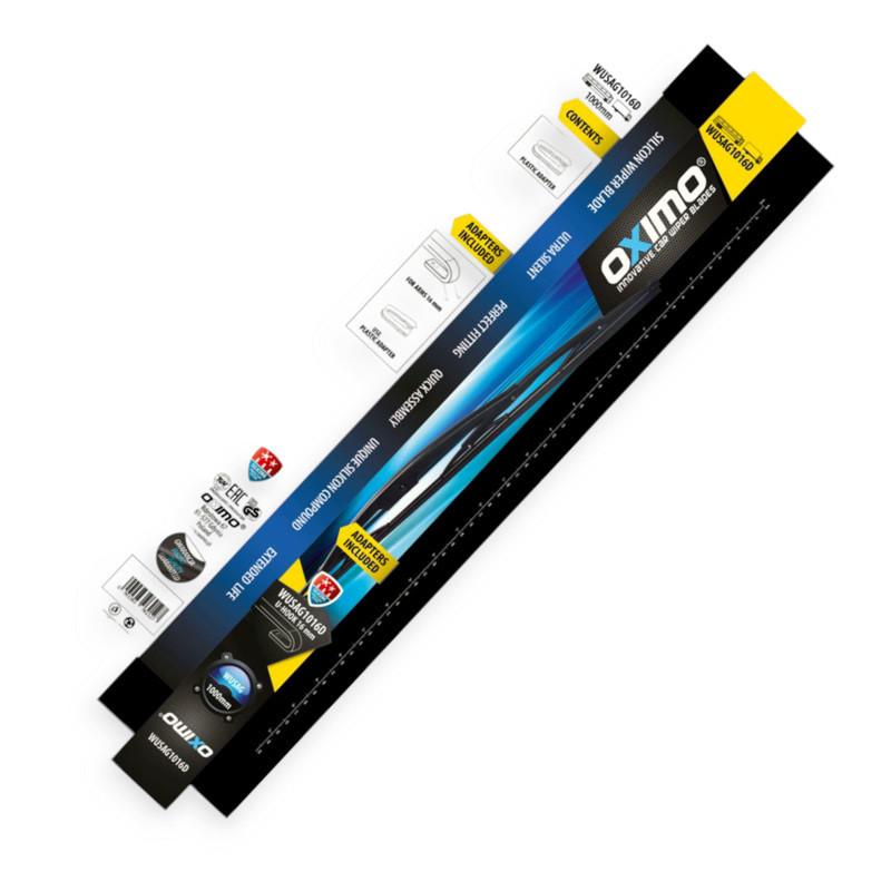 Щетка oximo каркасная 1000мм для грузовиков, автобусов под крюк 16мм дворника Мукачево - изображение 3