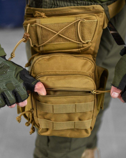 Тактична Сумка поясна на ногу roulette cayot Одеса - фото 10