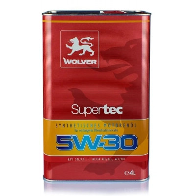 Моторна олива Wolver Supertec 5W-30 4л (4260360941399) Вінниця - фото 1