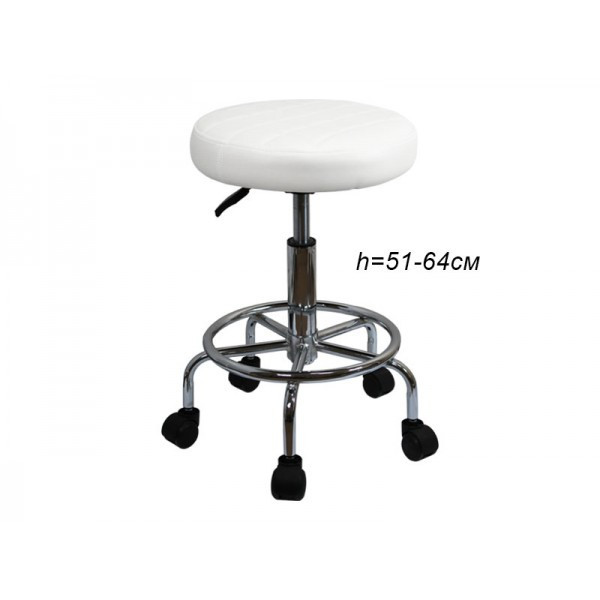 Стілець для майстра мод. 845 Білий Київ - фото 1