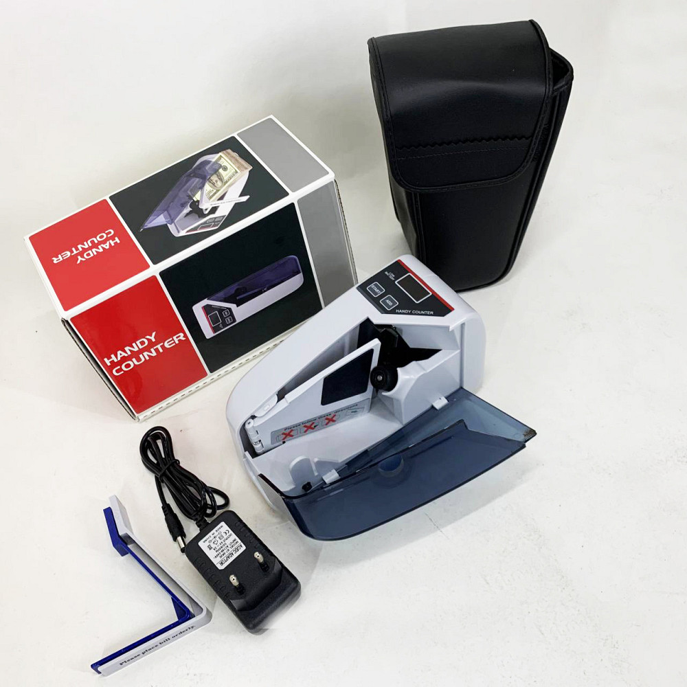 Купюролічильна машина для грошей Handy, Апарат для лічби грошей Лічильна машинка українських купюр AO-58 Львів - фото 5
