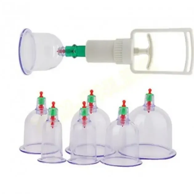 Вакуумные антицеллюлитные массажные банки 6 штук Коломыя - изображение 1