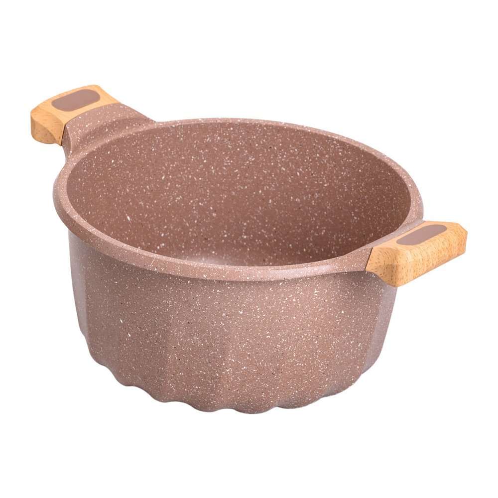 MGC Алюмінієва каструля (8 л), Ø28 см, з кришкою, з антипригарним покриттям MGC HP-4-434CO Коломыя - изображение 2