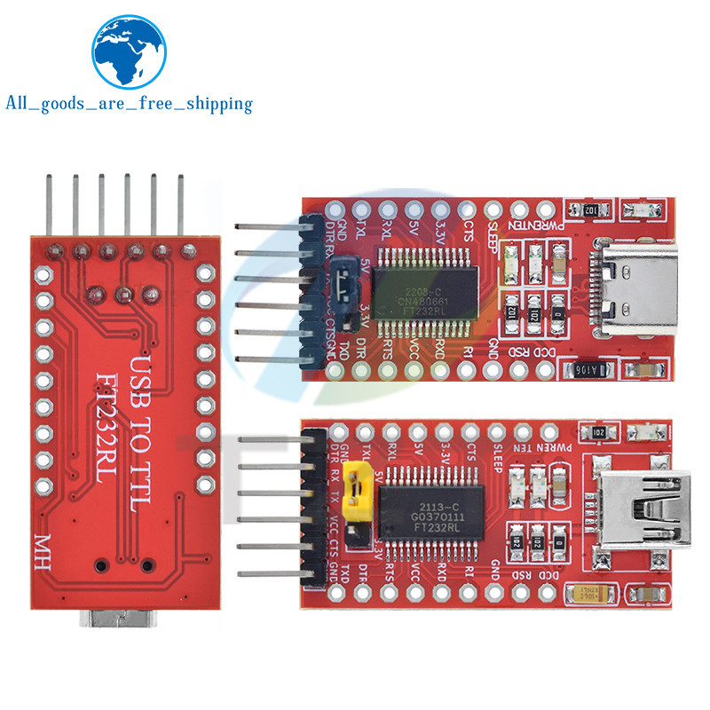MiniUSB - UART TTL FT232RL 6pin конвертер, програматор для Arduino, модуль перетворювача інтерфейсів Київ - фото 4