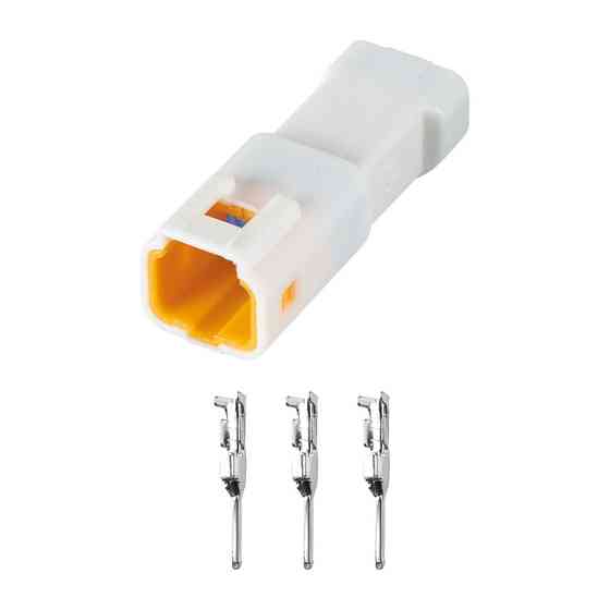 Разъем коннектор 3-кон., Повтор, Поворотов, Обогрев Зеркал, 03T-JWPF-VSLE-S, 000700000CZ, JST Toyota 40542 Киев