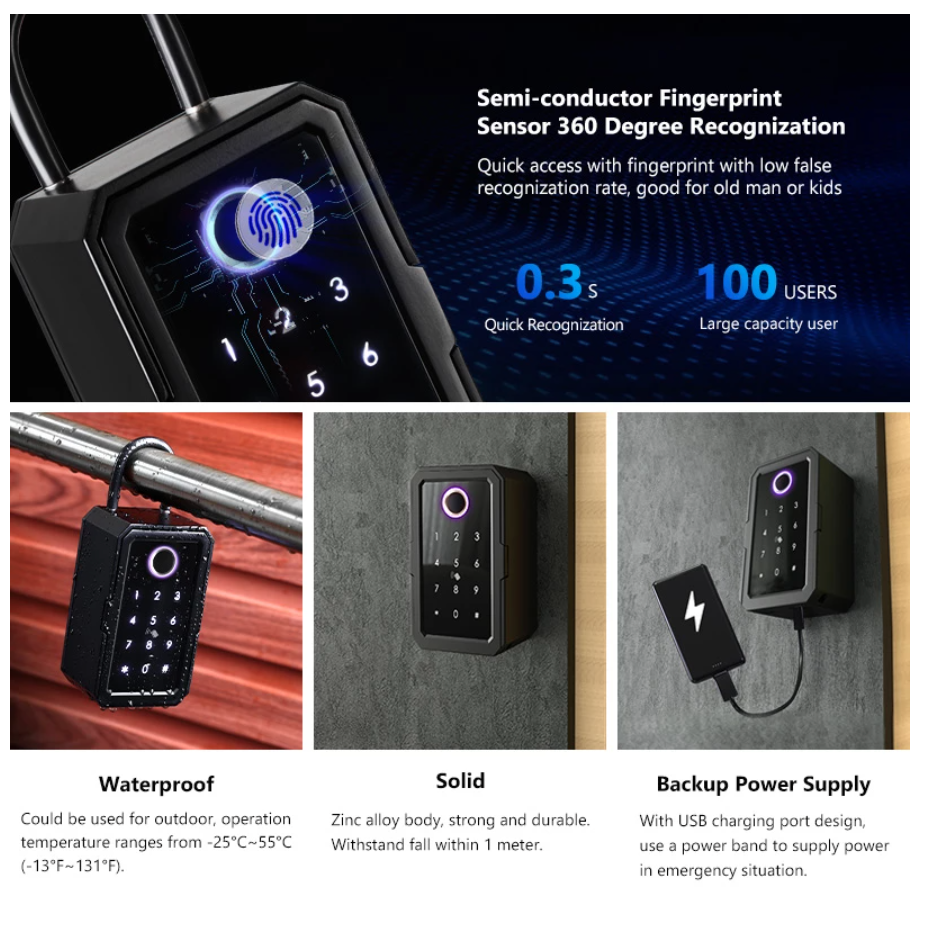 PES Key-box электронный мини сейф черный Киев - изображение 8