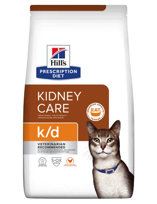 Корм Хіллс Hill's PD Kidney Care Feline K/D сухий корм для кішок 400 г при хворобі нирок Вінниця - фото 3