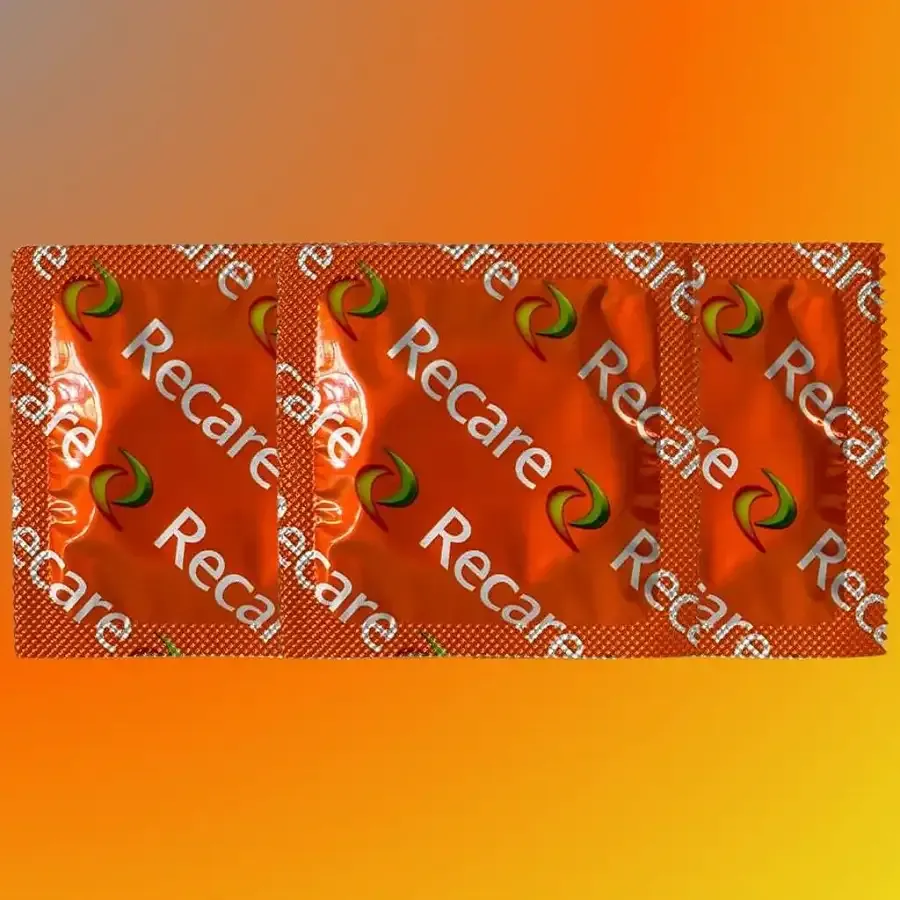 Презервативи Recare Color Fruit Flavour Condoms 3 шт, аромати: м'ята, банан, полуниця Львів - фото 2