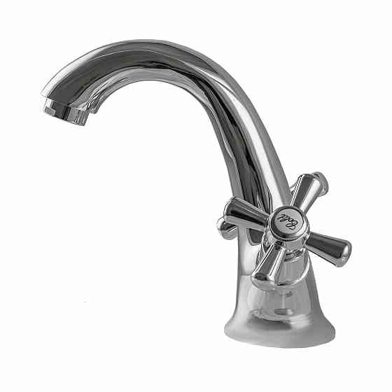 Змішувач для умивальника DOMINO DYM-027-CRUIZE Хром ,хрест кераміка Киев