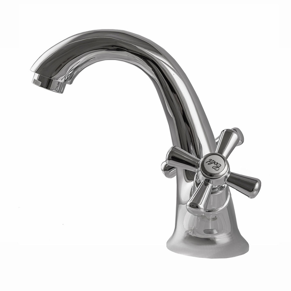 Змішувач для умивальника DOMINO DYM-027-CRUIZE Хром ,хрест кераміка Тернопіль - фото 2