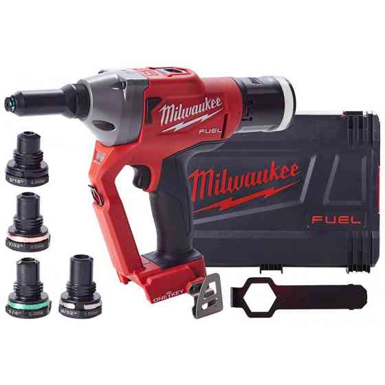 Заклепочник акумуляторний MILWAUKEE M18 ONEFPRT-0X, діаметр закл. 4,8-7,0мм (HD кейс) Одеса