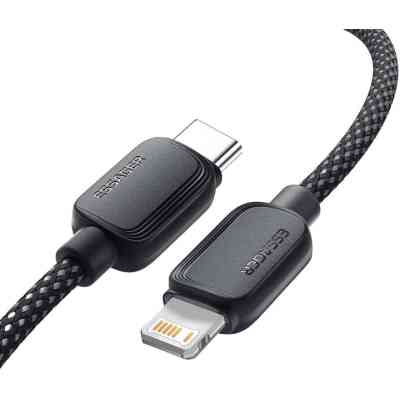 Дата кабель USB-C to Lightning 2.0m 20W black Essager (EXCTL-WLA01-P) Вінниця