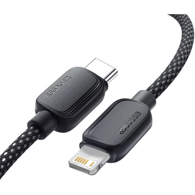 Дата кабель USB-C to Lightning 2.0m 20W black Essager (EXCTL-WLA01-P) Винница - изображение 2