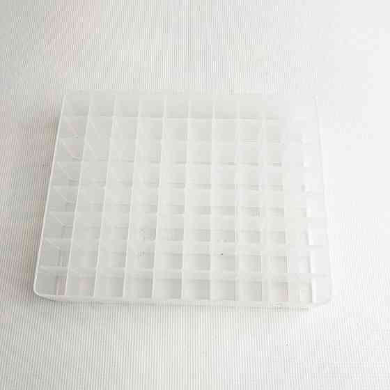 Подставка для маркеров органайзер для канцелярских принадлежностей 80 ячеек Прозрачная Каменец-Подольский