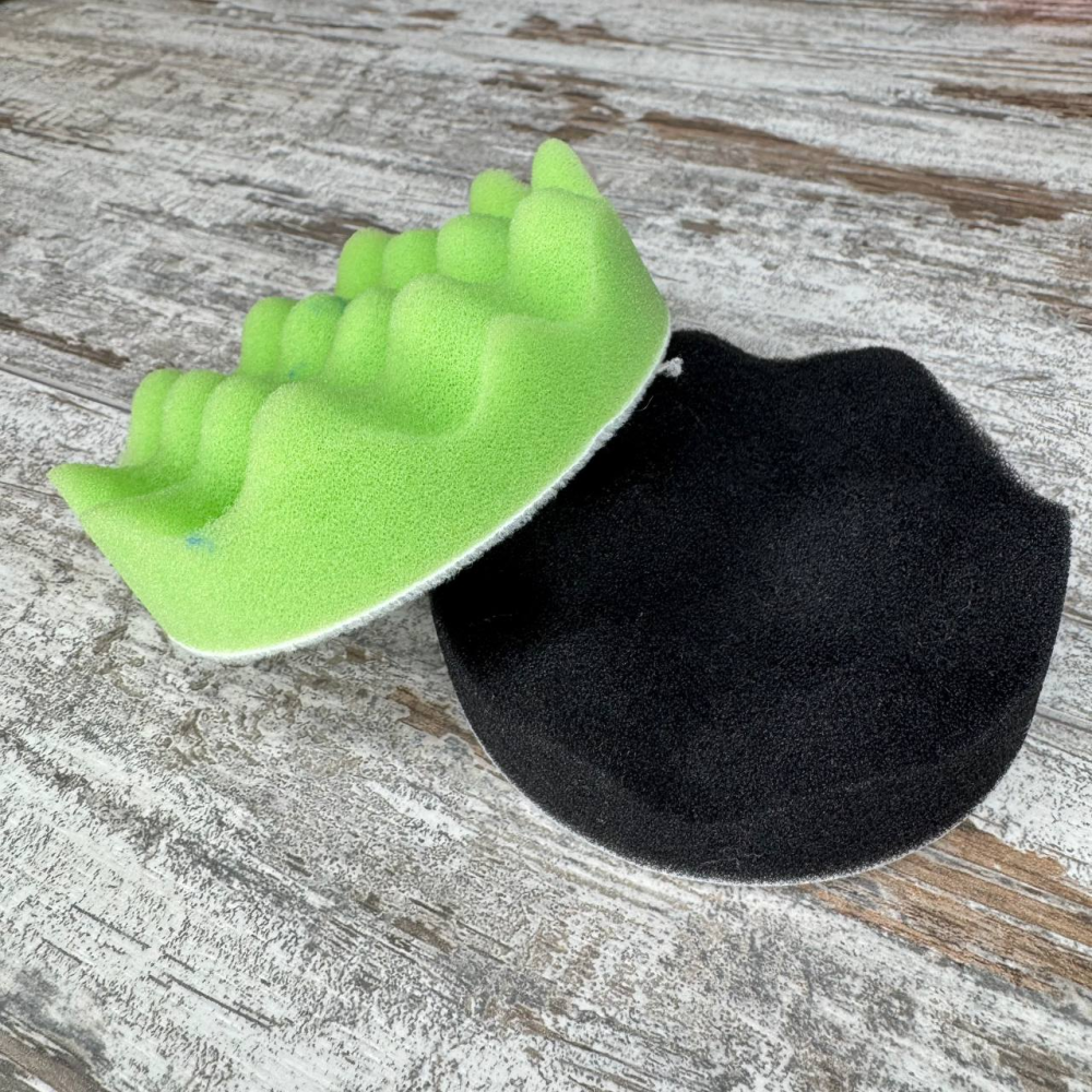 Набір насадок для полірування авто 6шт + шліфувальний диск 100мм, полірування на дриль Київ - фото 3