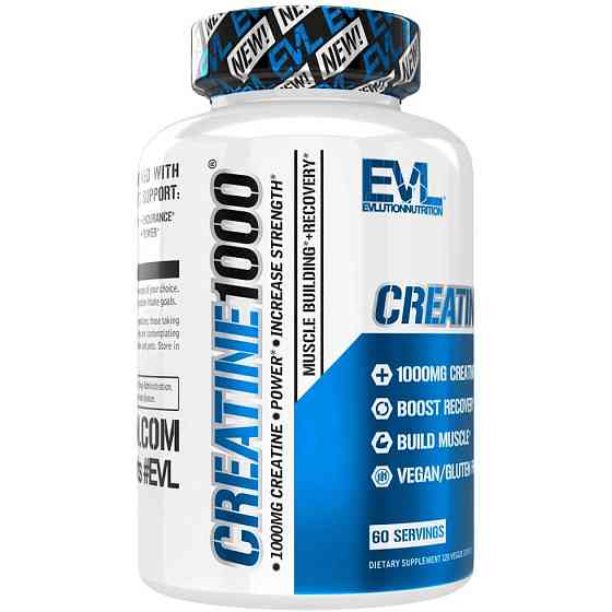 Креатин Evlution Nutrition Creatine 1000 120 caps Луцьк