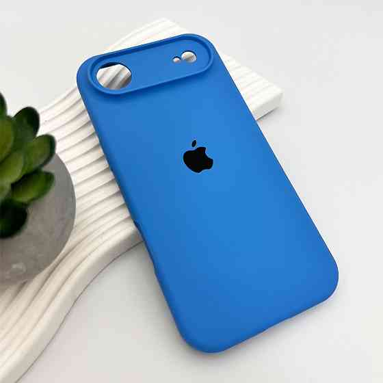Чохол для смартфона Silicone Full Case AA Camera Protect for Apple iPhone 17 Air 38,Surf Blue Київ