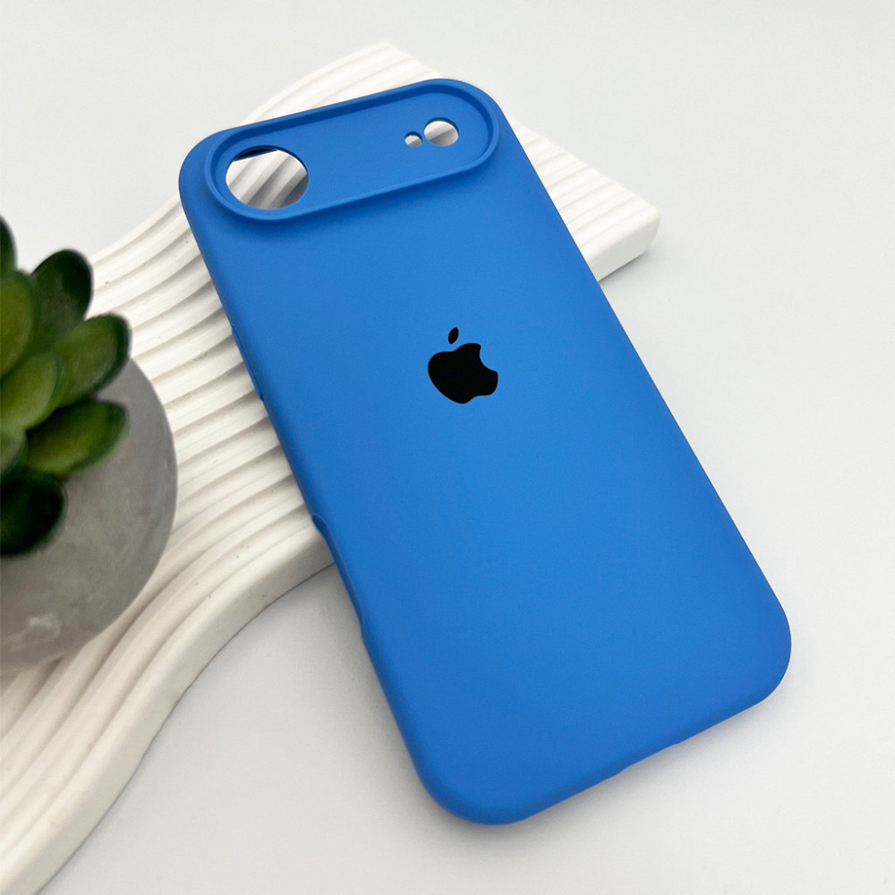 Чохол для смартфона Silicone Full Case AA Camera Protect for Apple iPhone 17 Air 38,Surf Blue Київ - фото 4