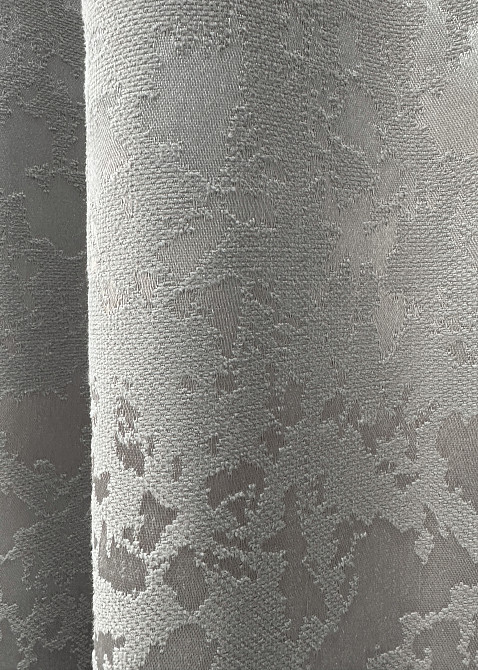 Комплект коротких штор VR-Textil Льон мармур Pavliani VO № 1714ш Сірий 130х170 см 2 шт (35-0340) Київ - фото 7