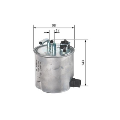 Фільтр паливний Bosch F026402849 Вінниця - фото 4