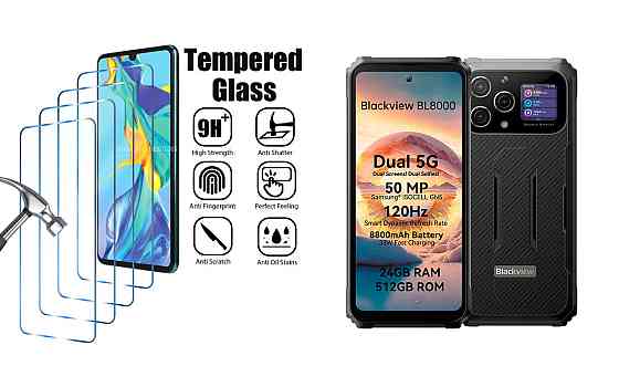 Защитное стекло ArmorGlass для Blackview BL8000 – устойчивое к царапинам и ударам Киев