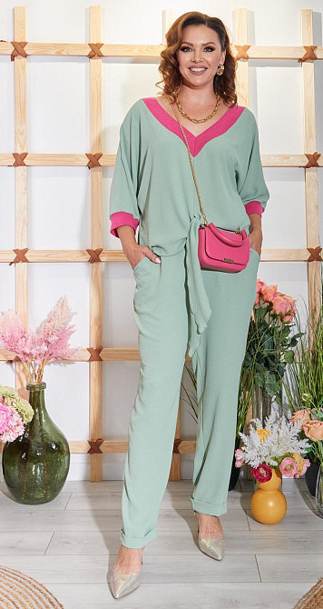 Стильний брючний костюм (48) Київ - фото 1